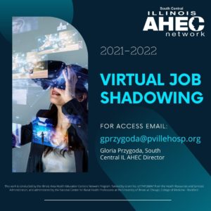 Flyer for Virtual Job Shadow