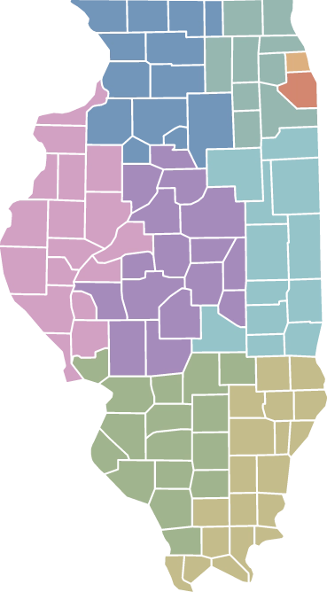 Regional Center Map