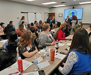 Attendees at IPHA Student Action Day 2022.