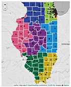Thumbnail of Illinois health employers map