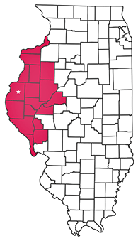 Illinois AHEC West Central region